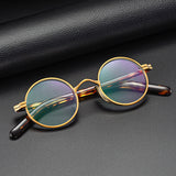 Farid Handmade Round Glasses Frame