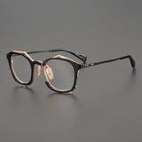 Nassir Personality Irregular Titanium Glasses Frame
