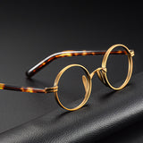 Farid Handmade Round Glasses Frame